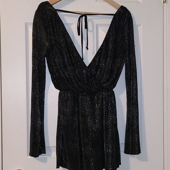 XHILARATION Shimmer Romper - Picture 9 of 9